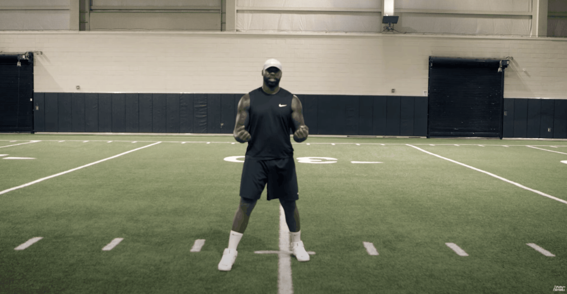 Inside Zone Footwork Drill