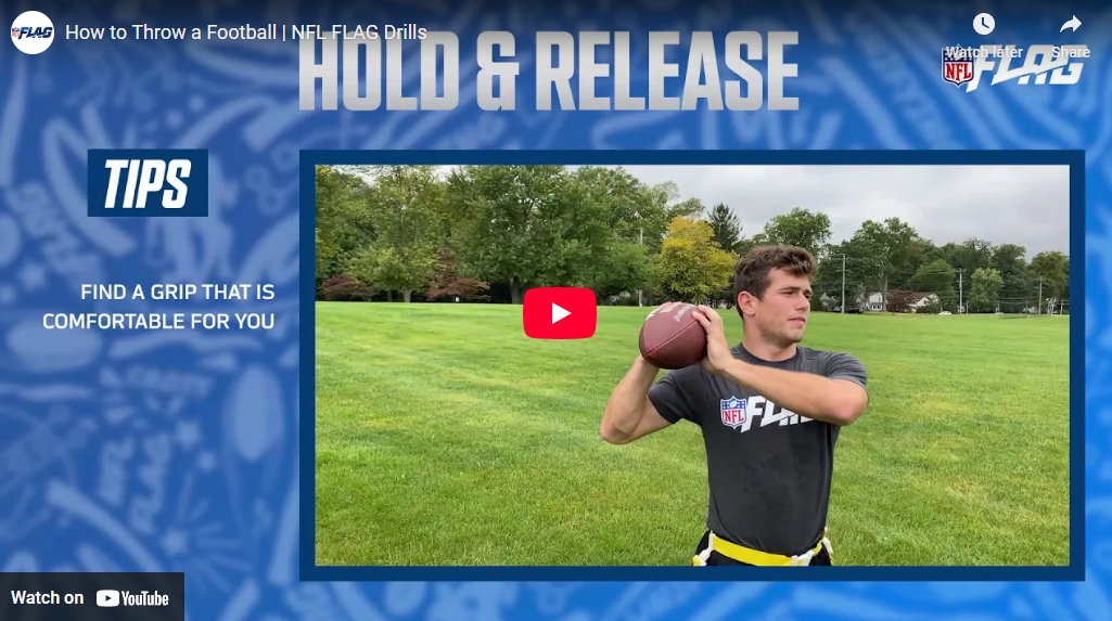 NFL Flag How To Throw A Football